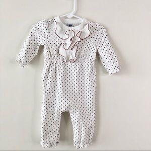 Janie and Jack baby girl floral onesie 3-6M